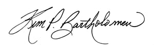 Kim P. Bartholomew logo