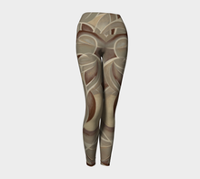 Load image into Gallery viewer, Metallic Femininity Yoga Leggings