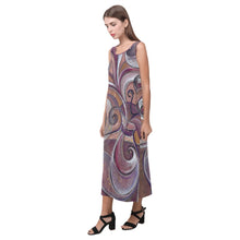 Load image into Gallery viewer, Sweet Aroma Sleeveless Open Fork Long Dress