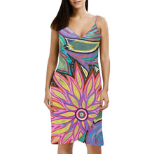 Load image into Gallery viewer, Garden Party Spaghetti Strap Backless Beach Dress