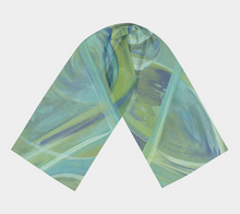 Load image into Gallery viewer, Green Long Scarf