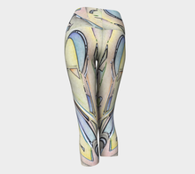 Load image into Gallery viewer, Shattered Heart Yoga Capris
