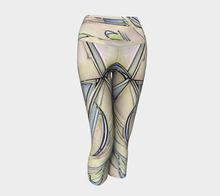 Load image into Gallery viewer, Shattered Heart Yoga Capris