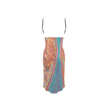 Load image into Gallery viewer, Nothing Gold Can Stay Spaghetti Strap Backless Beach Dress
