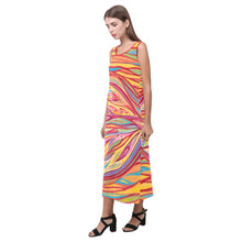 Load image into Gallery viewer, In The Moment Sleeveless Open Fork Long Dress