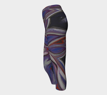Load image into Gallery viewer, Resurrected Hearts Yoga Capris
