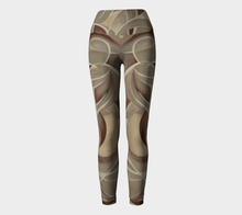 Load image into Gallery viewer, Metallic Femininity Yoga Leggings