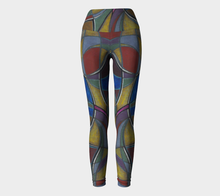 Load image into Gallery viewer, Ribbon in the Sky Yoga Leggings