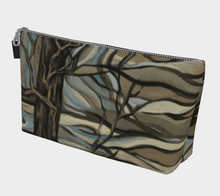Load image into Gallery viewer, Misty Trees 1 Makeup Bag