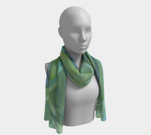 Load image into Gallery viewer, Green Long Scarf