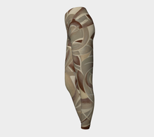 Load image into Gallery viewer, Metallic Femininity Yoga Leggings
