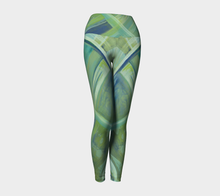 Load image into Gallery viewer, Green Yoga Leggings