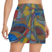 Load image into Gallery viewer, Ribbon in the Sky Skort