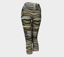 Load image into Gallery viewer, Misty Trees Yoga Capris