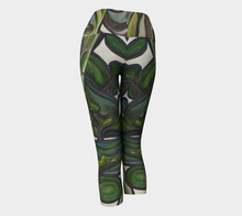 Load image into Gallery viewer, Secret Garden Yoga Capris