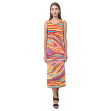 Load image into Gallery viewer, In The Moment Sleeveless Open Fork Long Dress