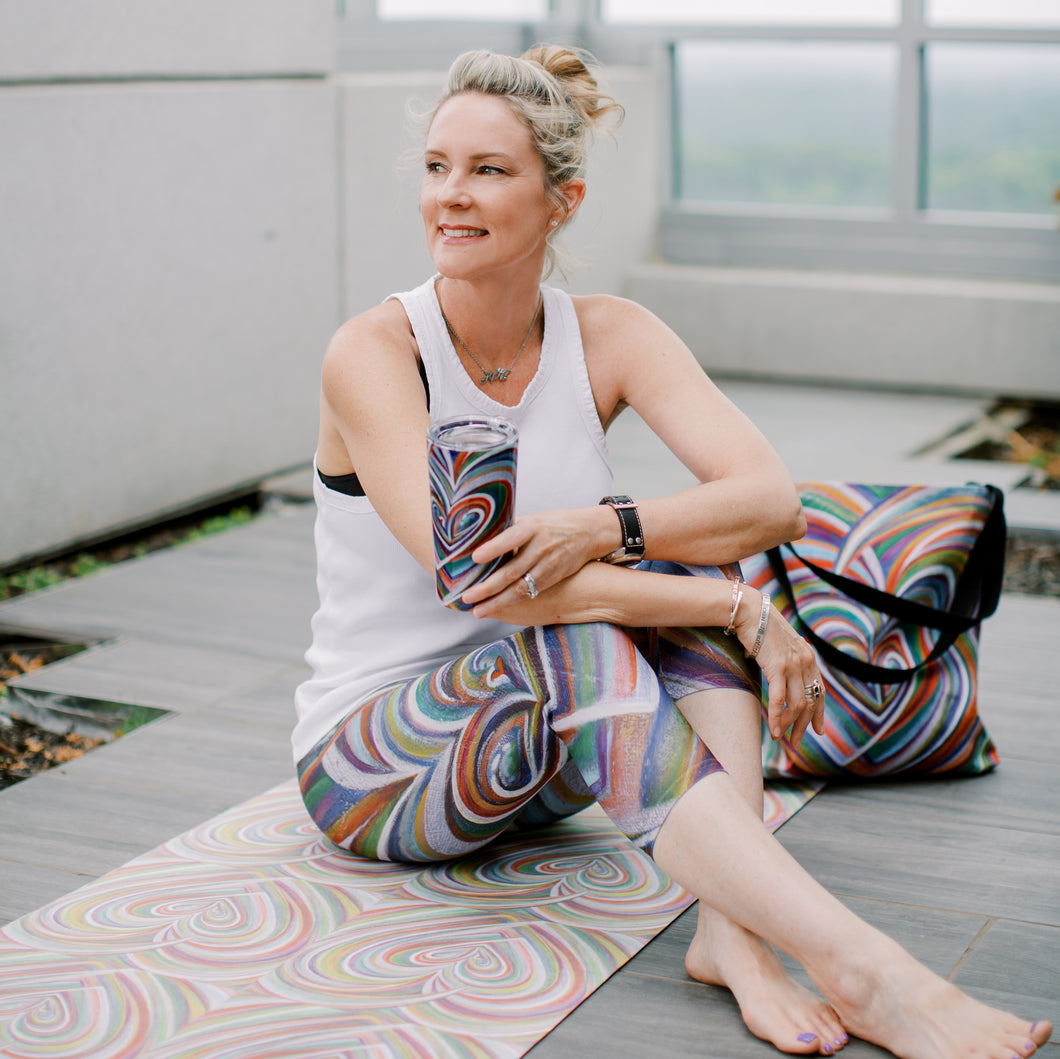 Change of Heart Yoga Capris