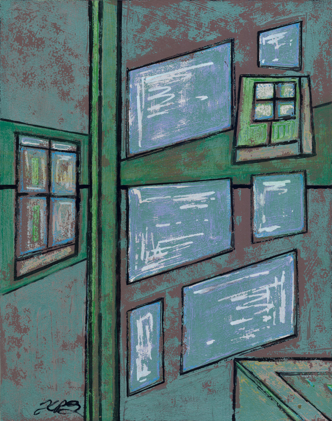 Windows - Green Gaze