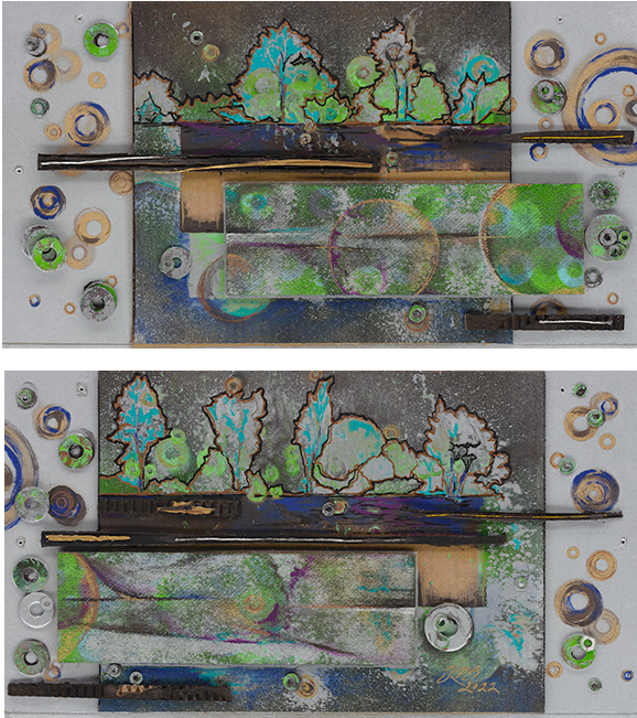 Remnants (diptych)