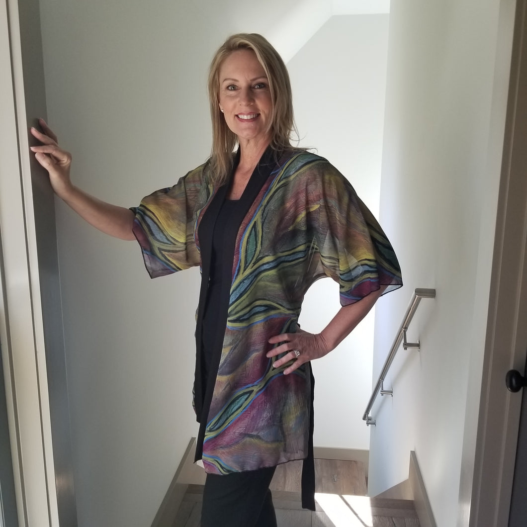 In Due Season Kimono Robe (Poly Chiffon - S/M)