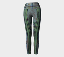 Load image into Gallery viewer, Green Gaze Yoga Leggings
