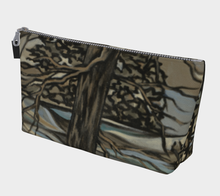 Load image into Gallery viewer, Misty Trees 2 Makeup Bag
