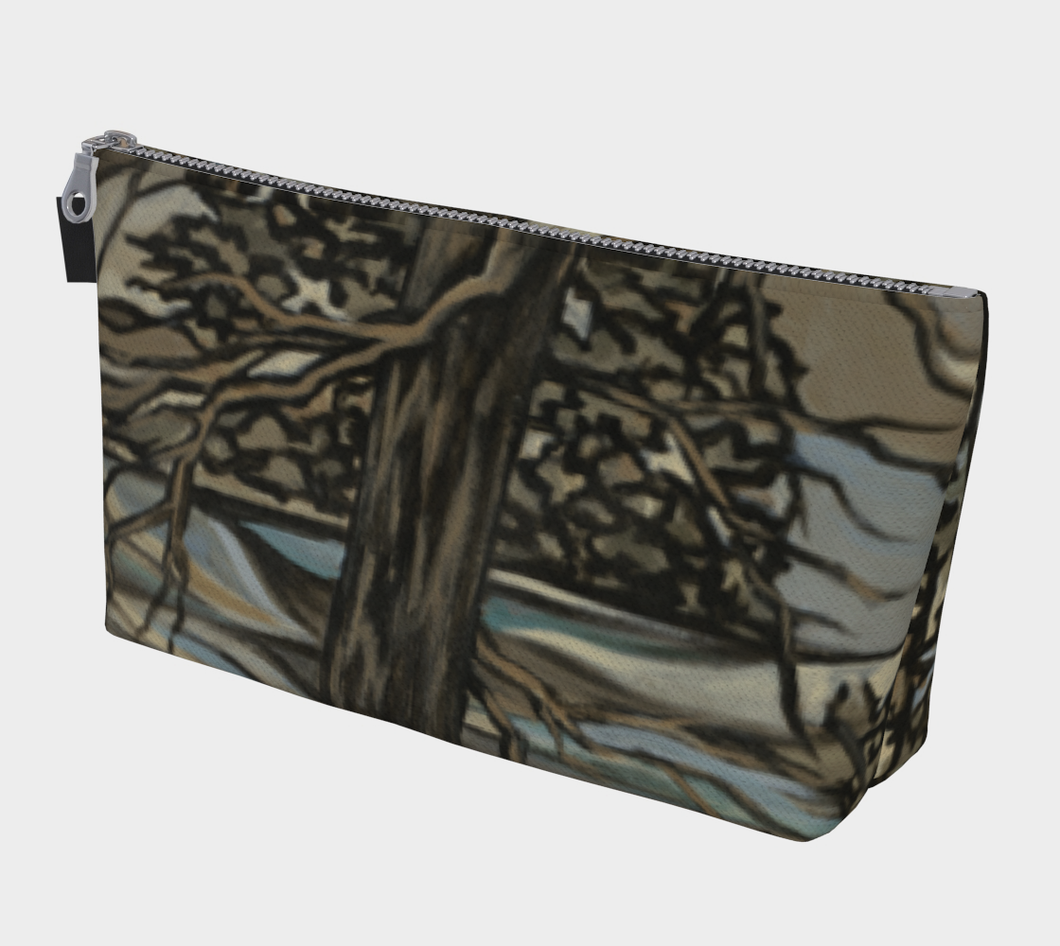 Misty Trees 2 Makeup Bag