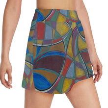 Load image into Gallery viewer, Ribbon in the Sky Skort
