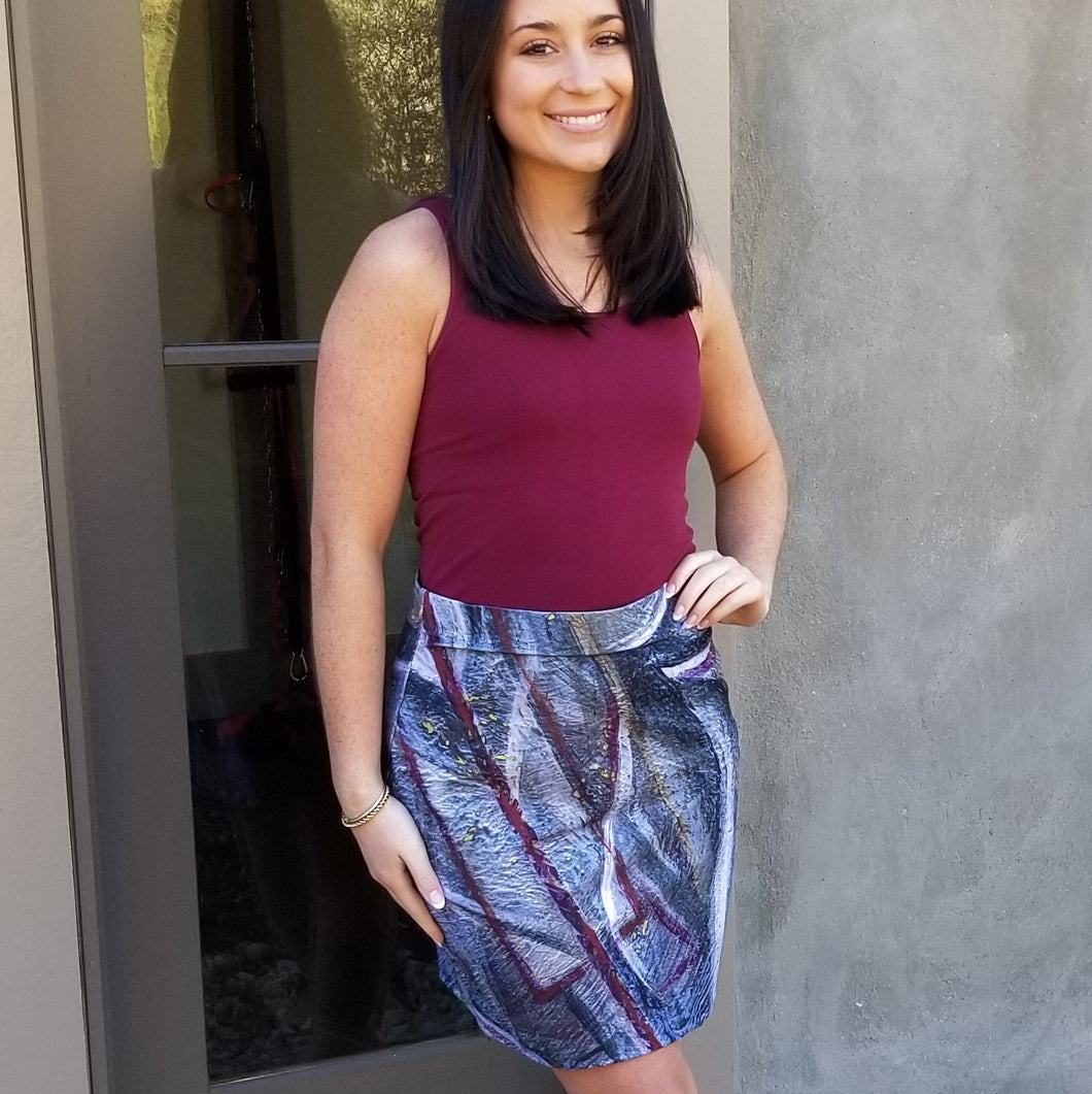 Spirit of Power Fitted Skirt (Large)