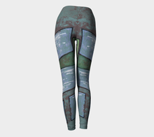 Load image into Gallery viewer, Green Gaze Yoga Leggings
